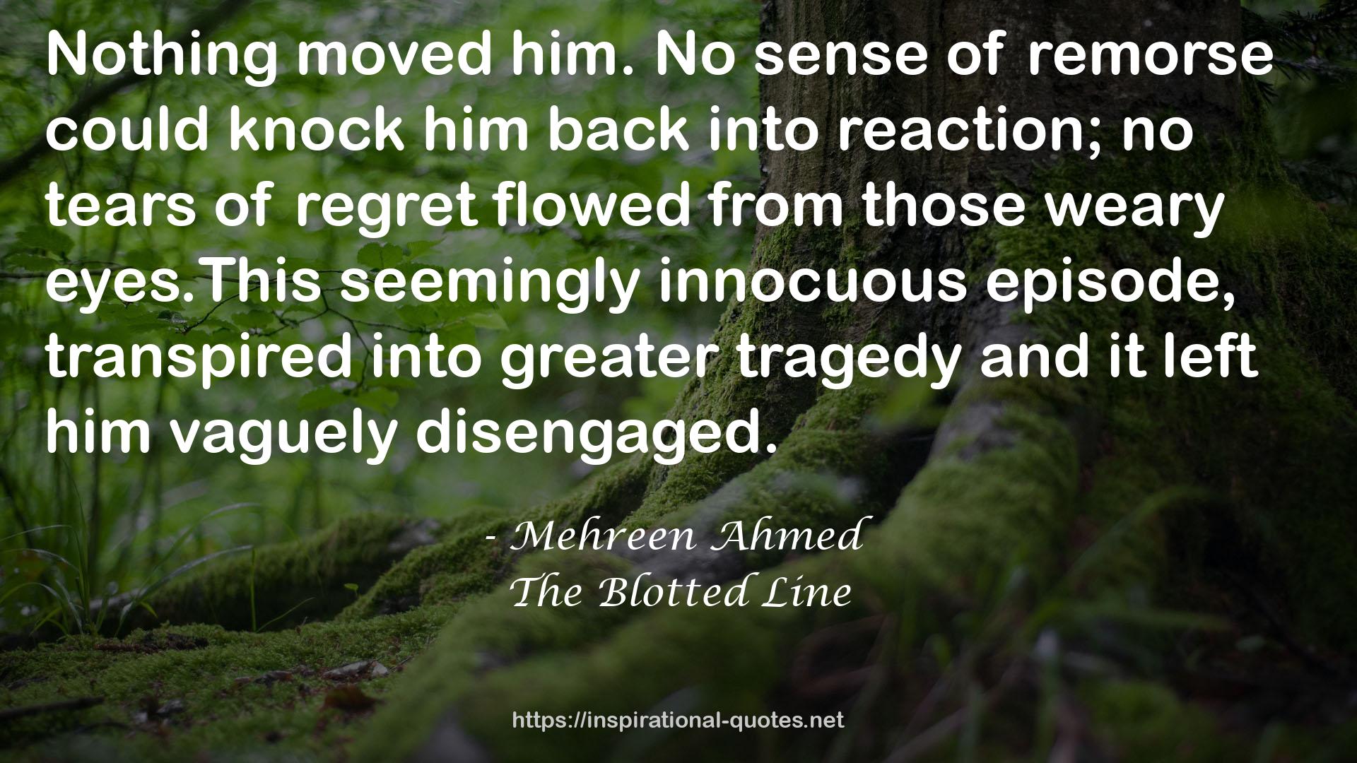 The Blotted Line QUOTES