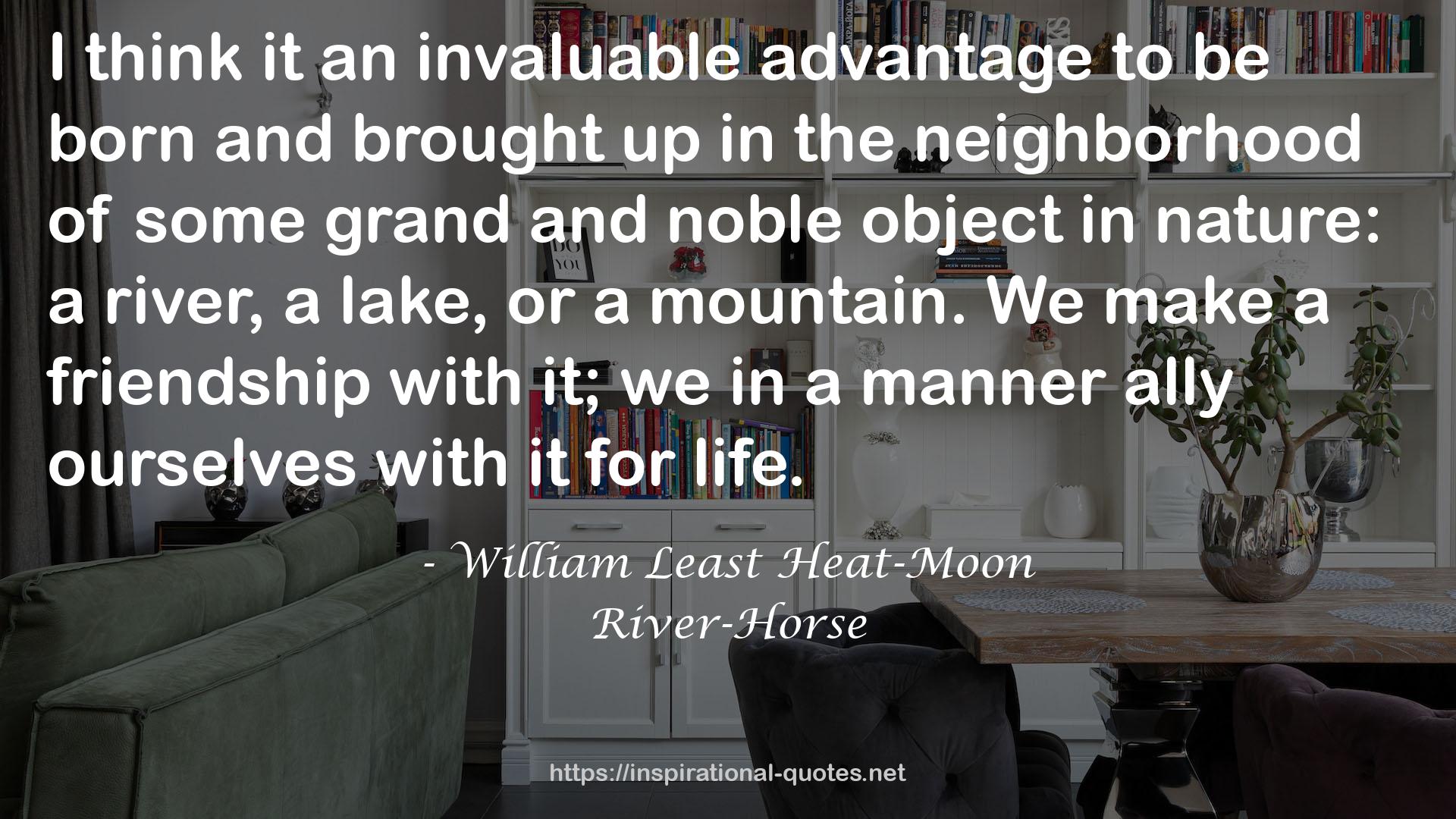 River-Horse QUOTES