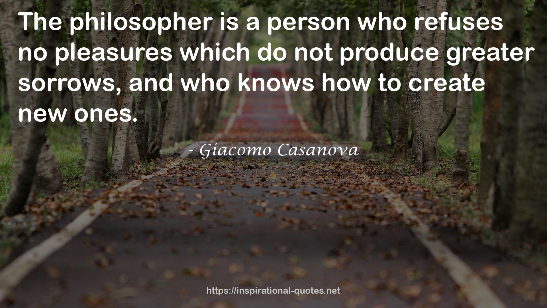 Giacomo Casanova QUOTES