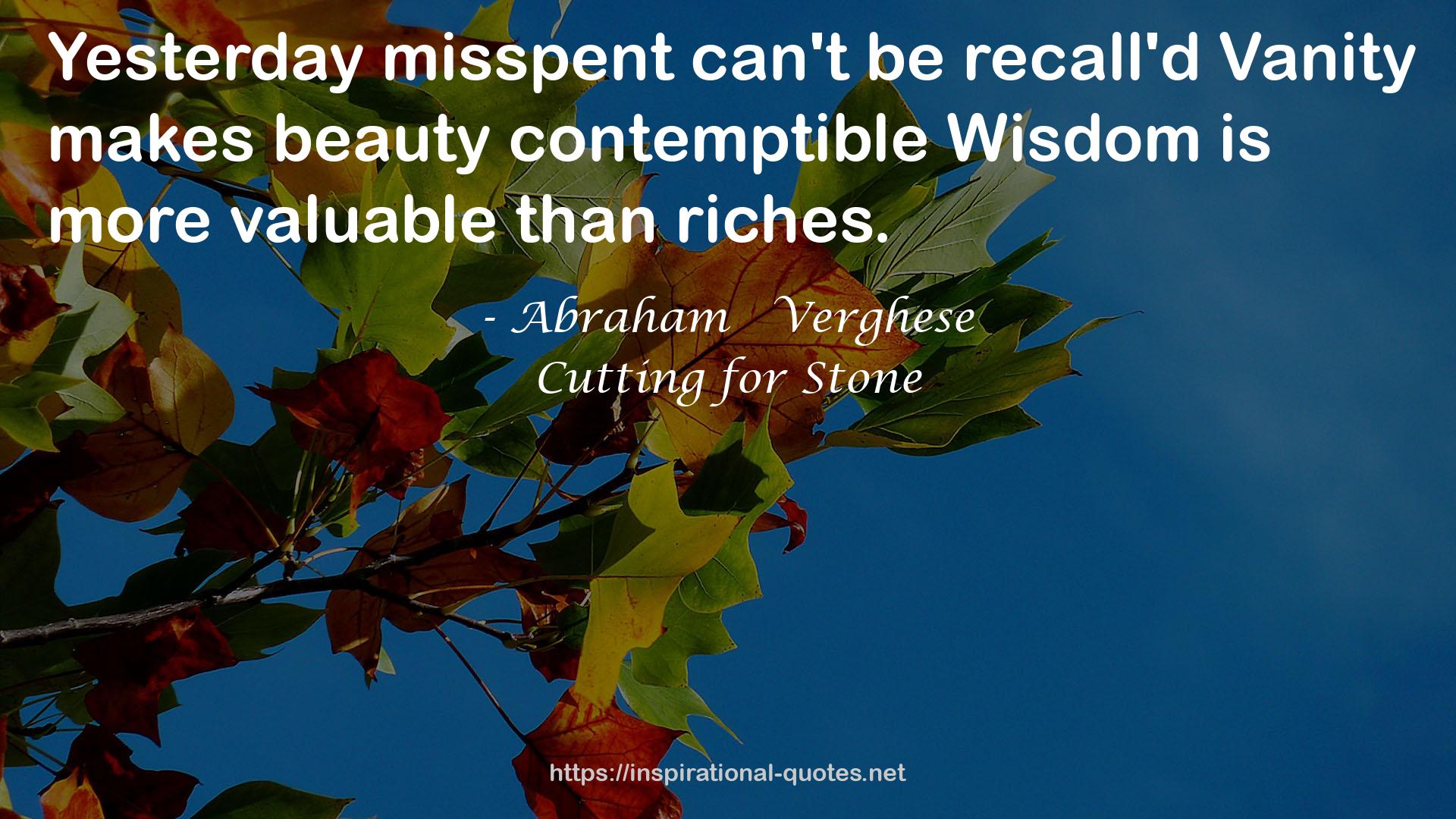 beauty contemptibleWisdom  QUOTES