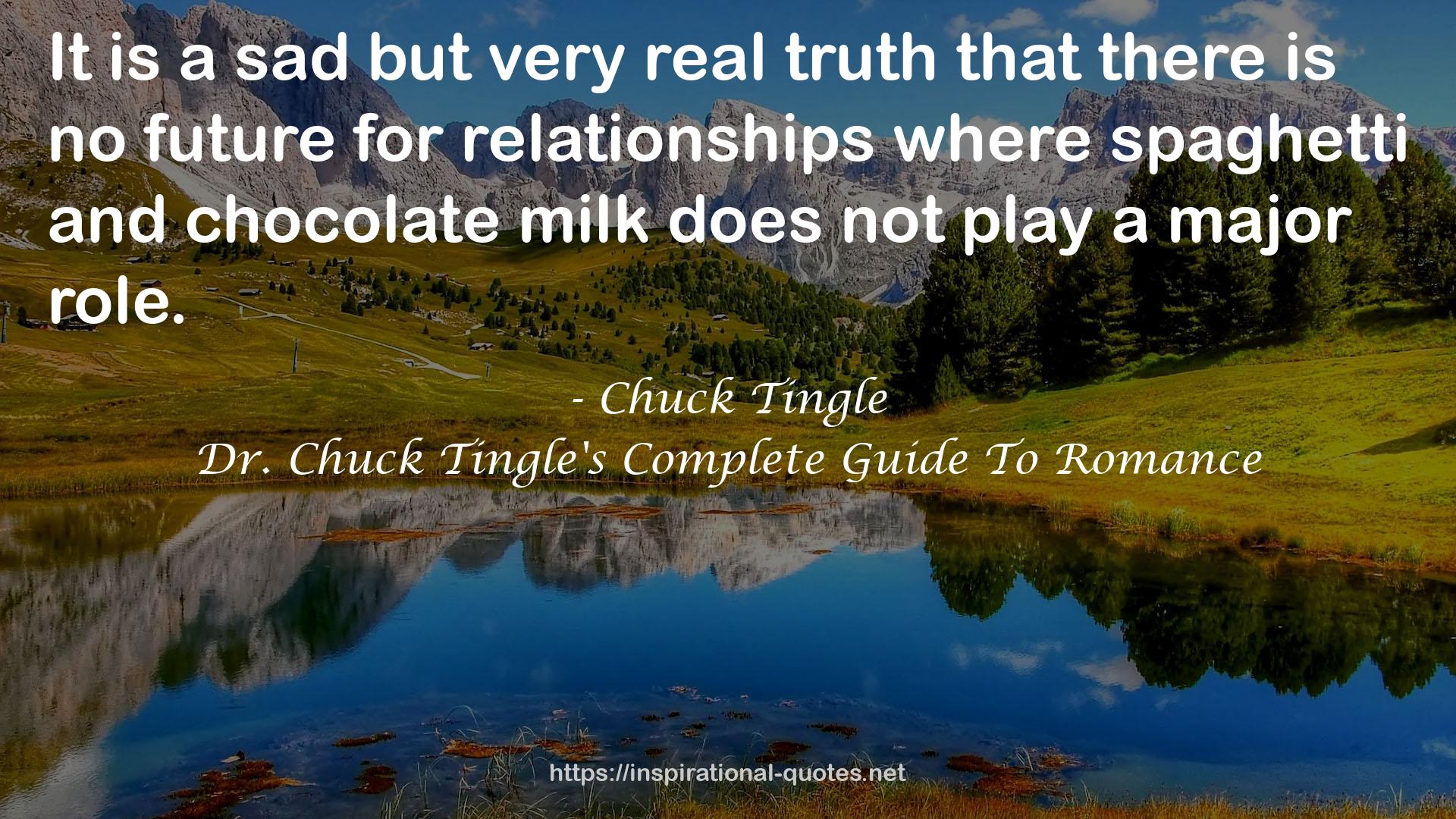 Dr. Chuck Tingle's Complete Guide To Romance QUOTES