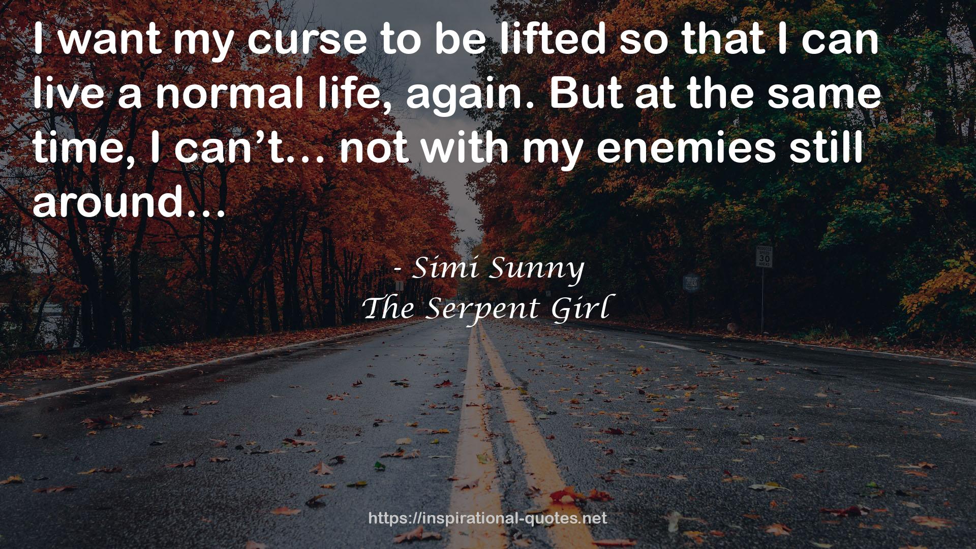 The Serpent Girl QUOTES