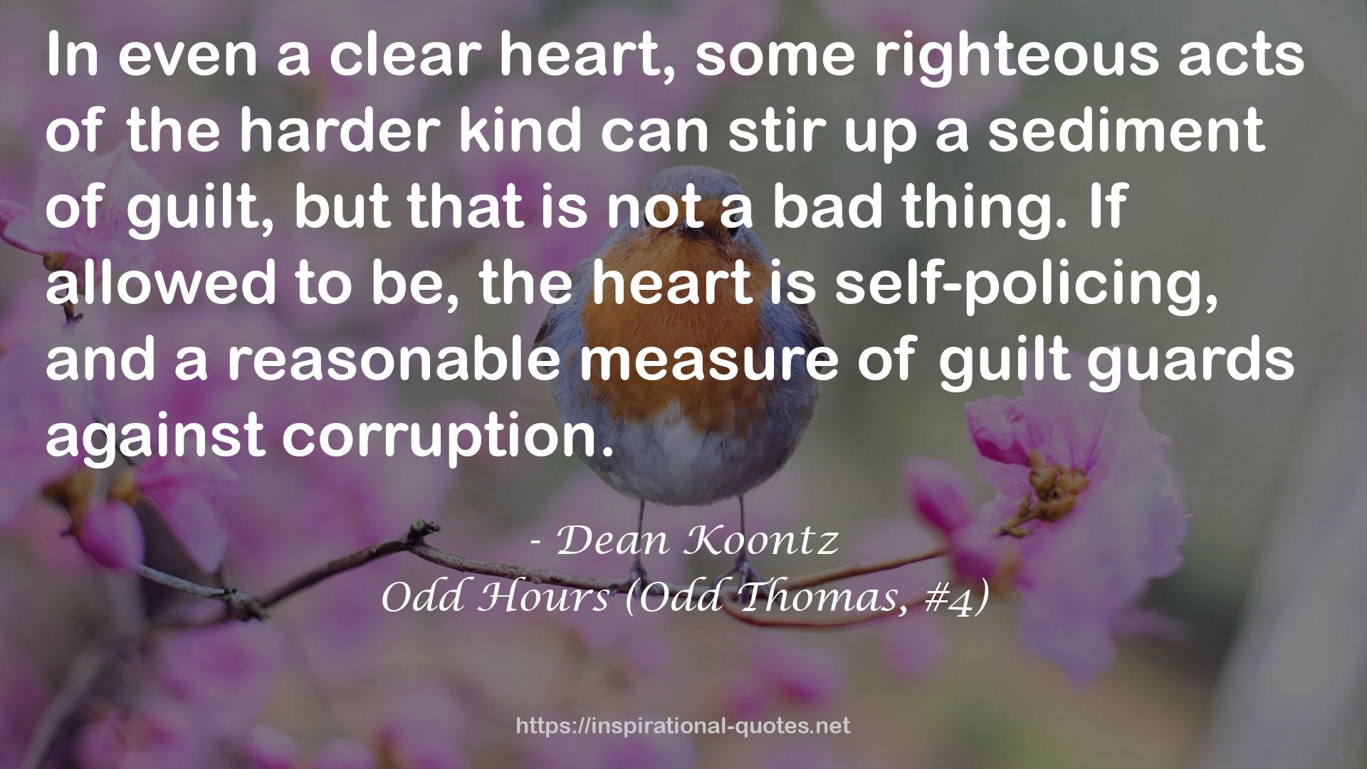 Odd Hours (Odd Thomas, #4) QUOTES