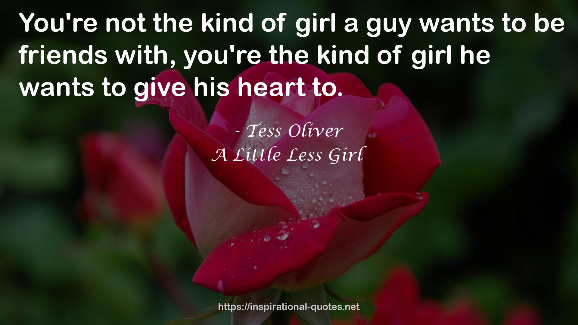 A Little Less Girl QUOTES