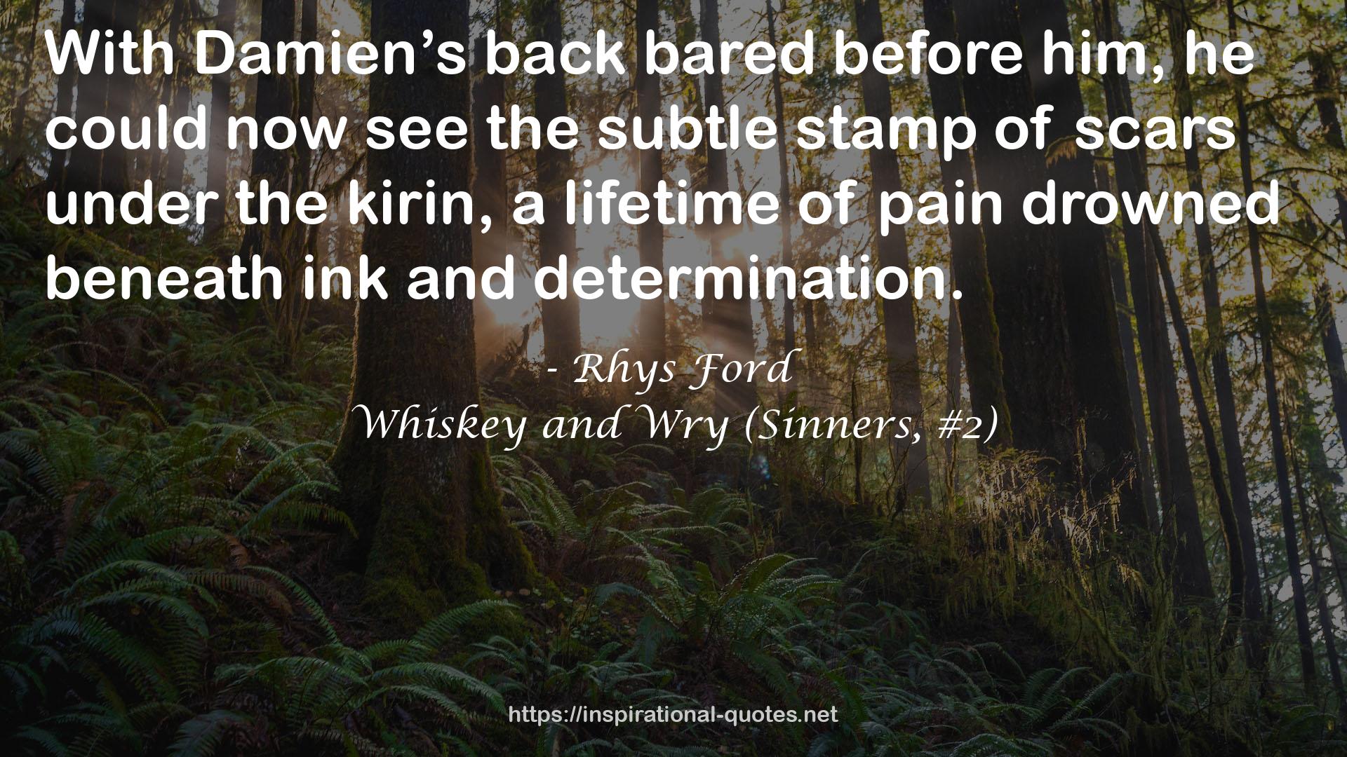 Whiskey and Wry (Sinners, #2) QUOTES