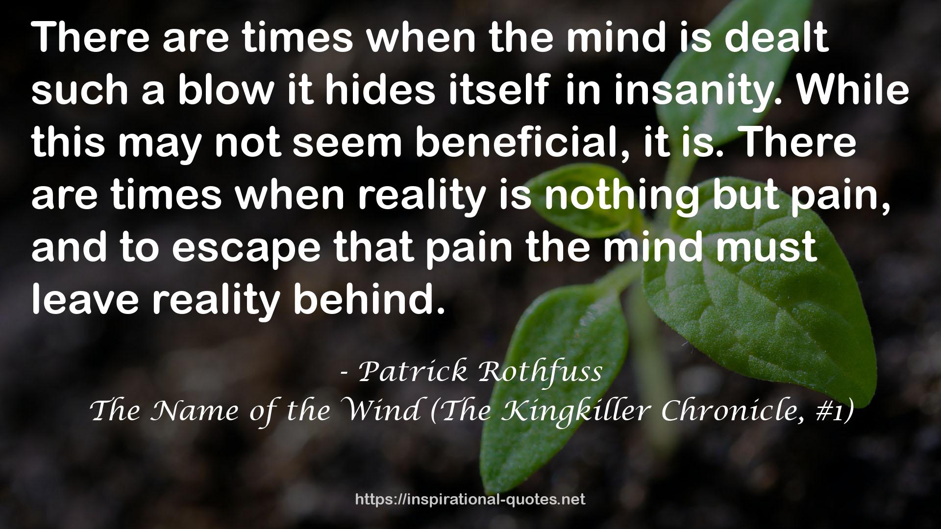 Patrick Rothfuss QUOTES