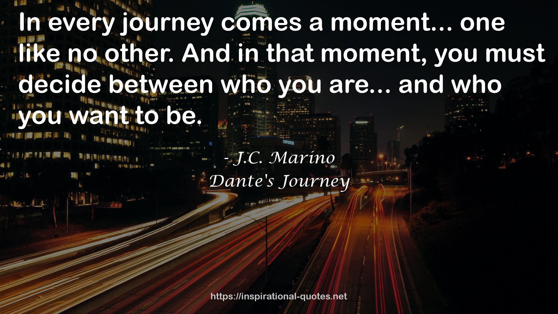 Dante's Journey QUOTES