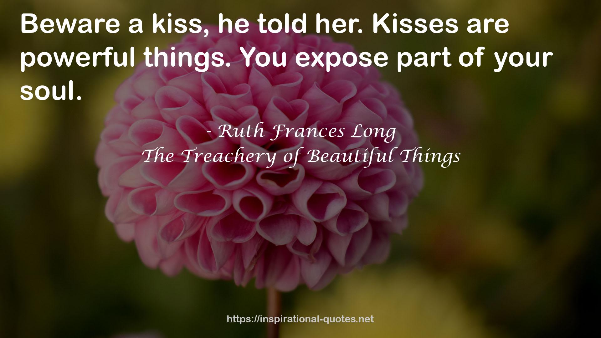 Ruth Frances Long QUOTES