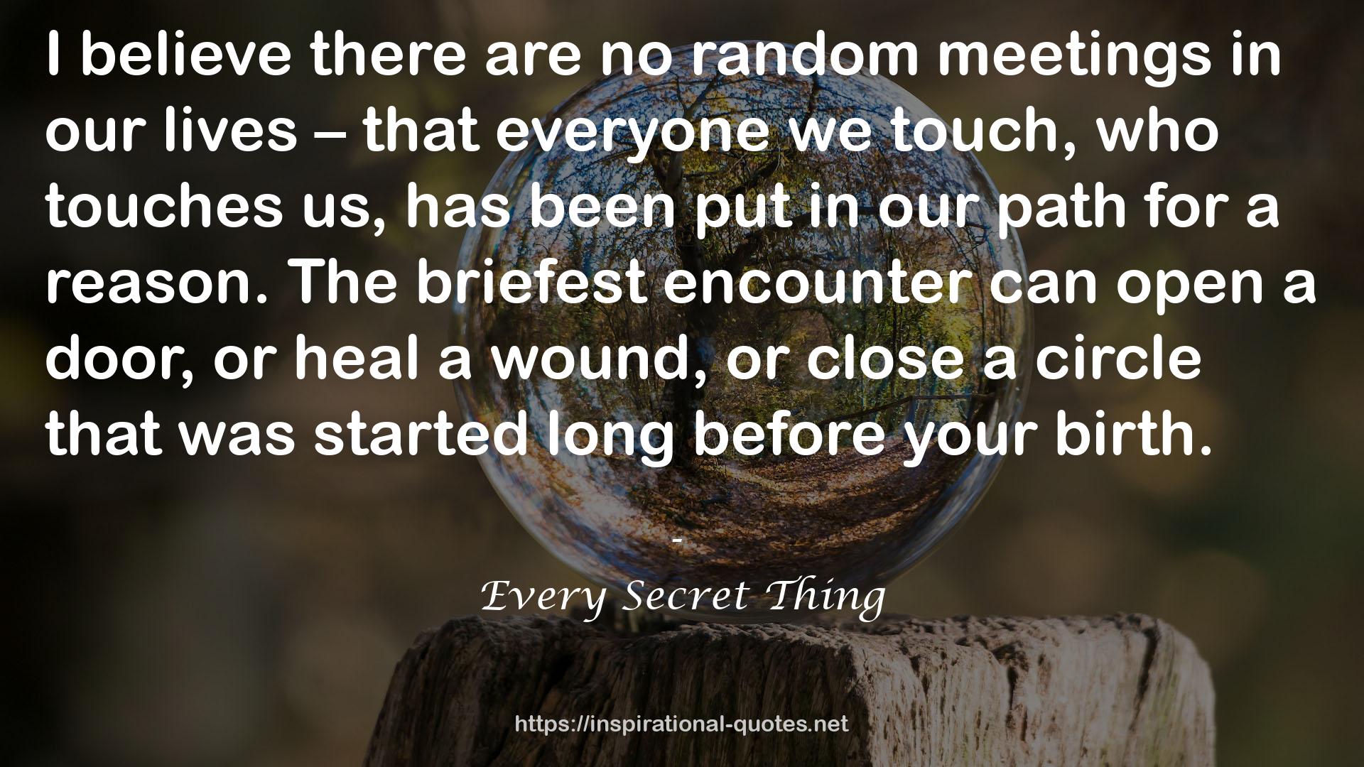 Every Secret Thing QUOTES