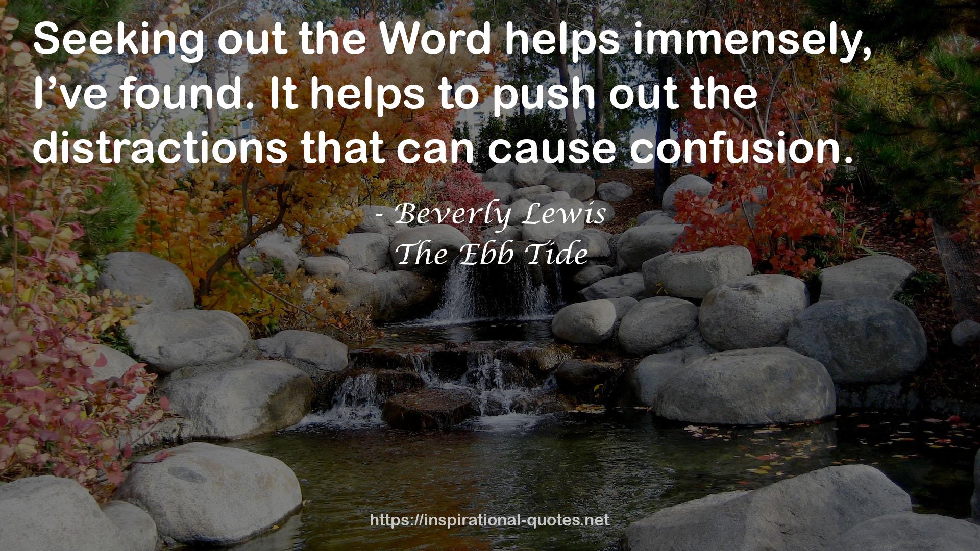 The Ebb Tide QUOTES