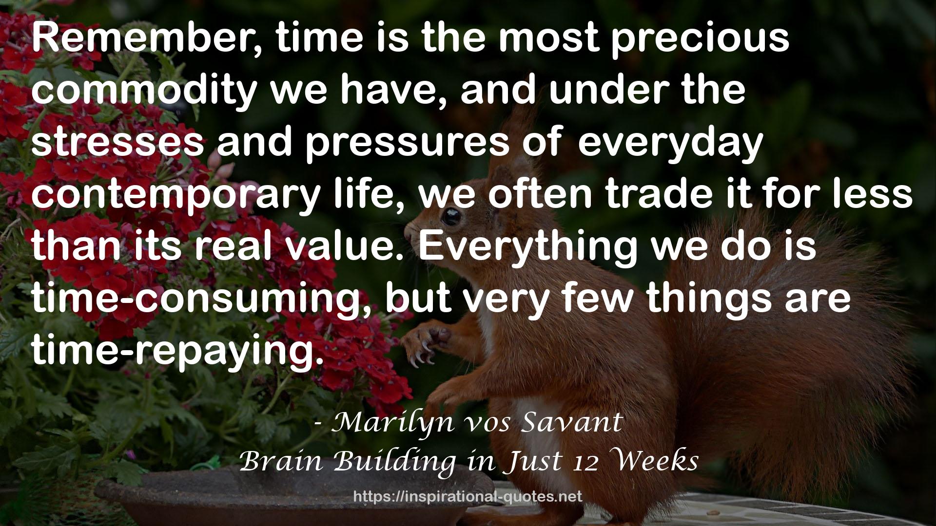 Brain Building in Just 12 Weeks QUOTES