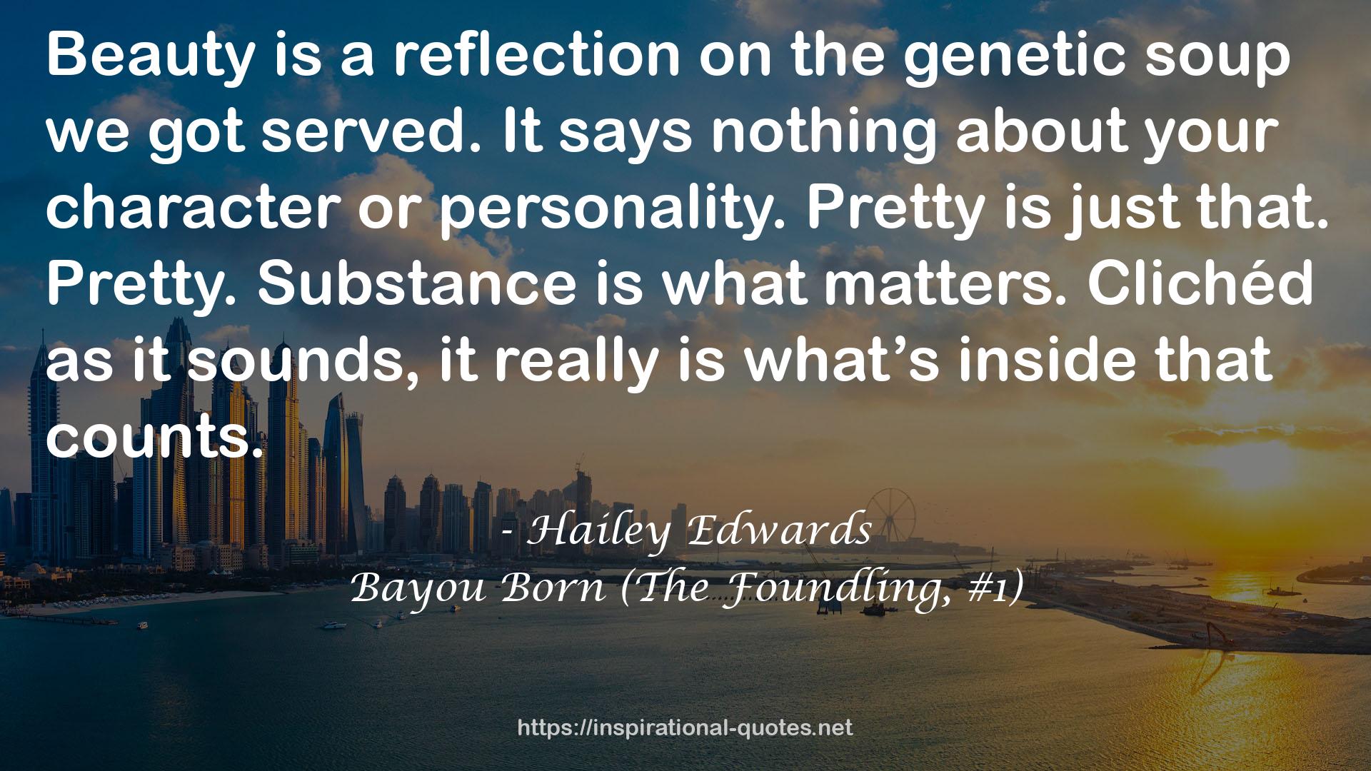 Bayou Born (The Foundling, #1) QUOTES