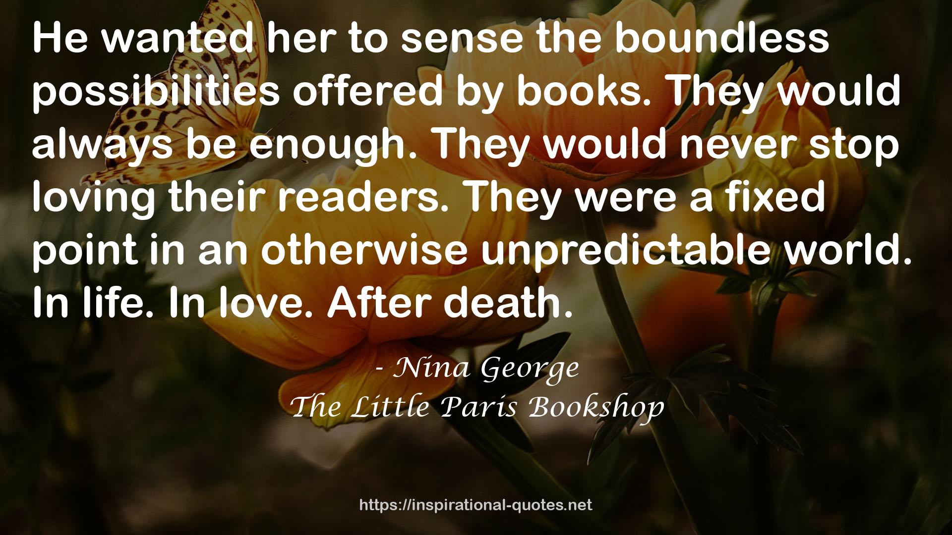 The Little Paris Bookshop QUOTES