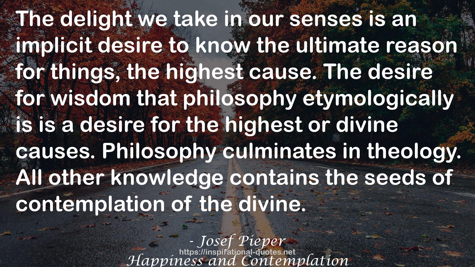 Josef Pieper QUOTES