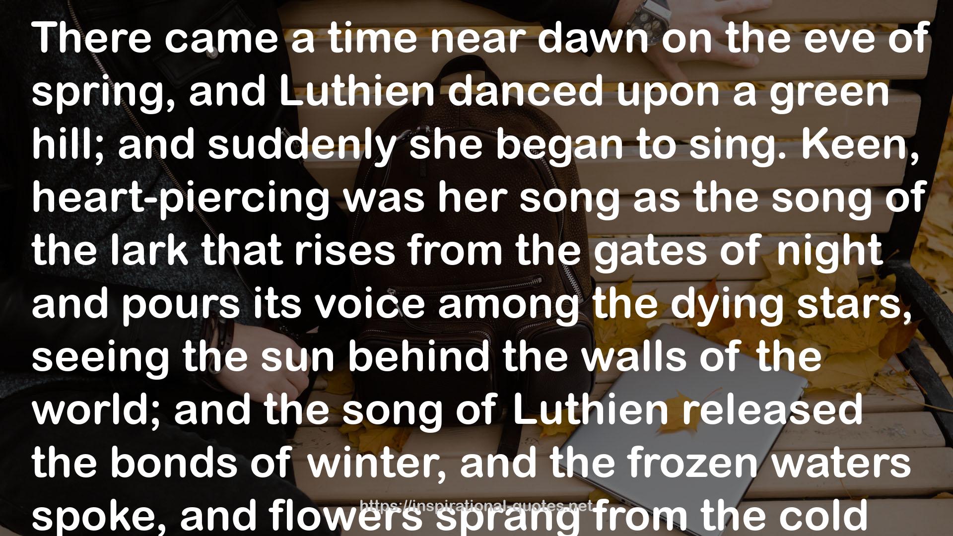 Luthien  QUOTES