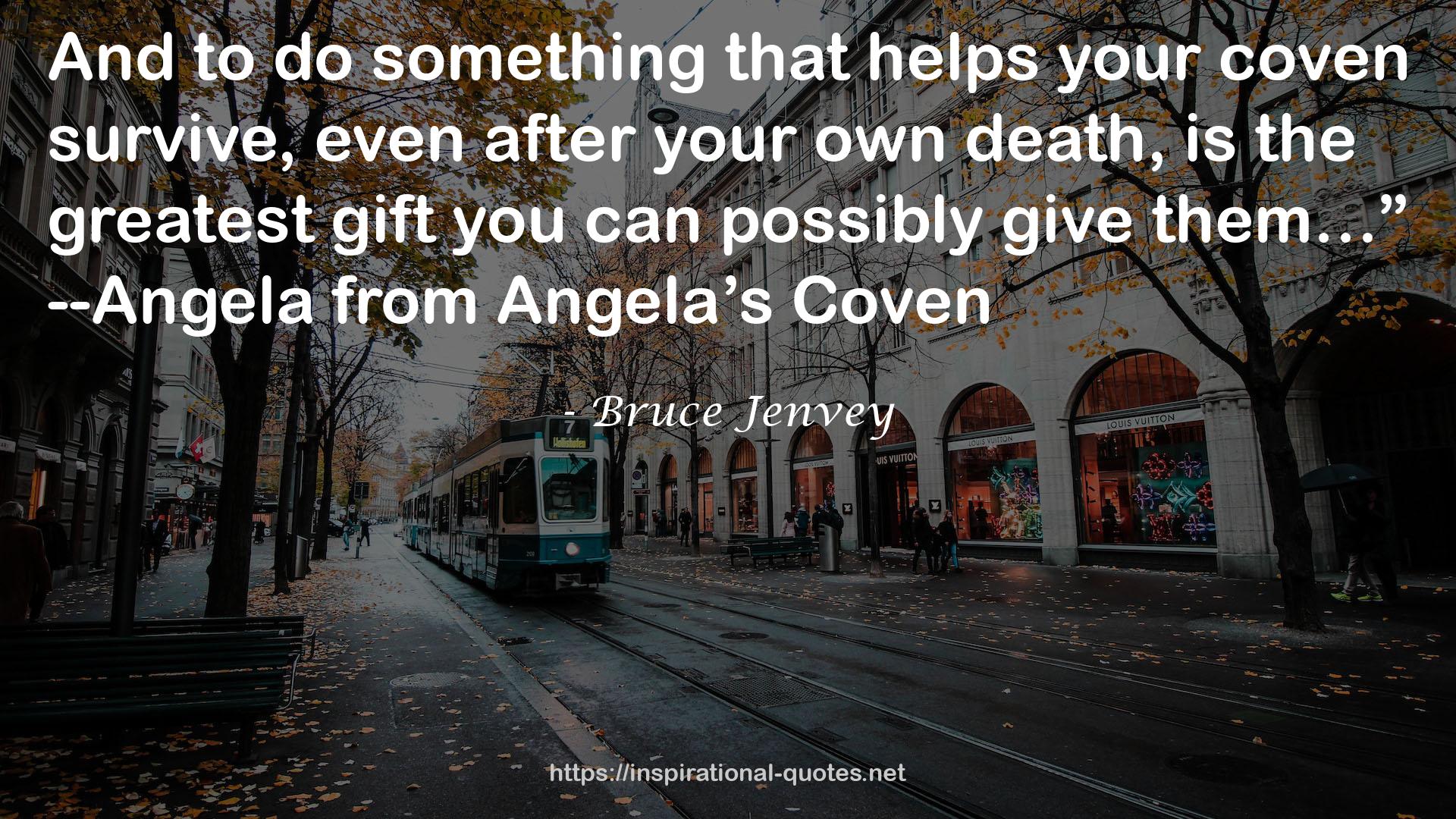 Bruce Jenvey QUOTES