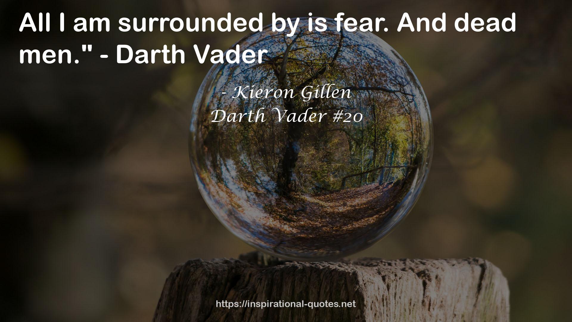 Darth Vader #20 QUOTES