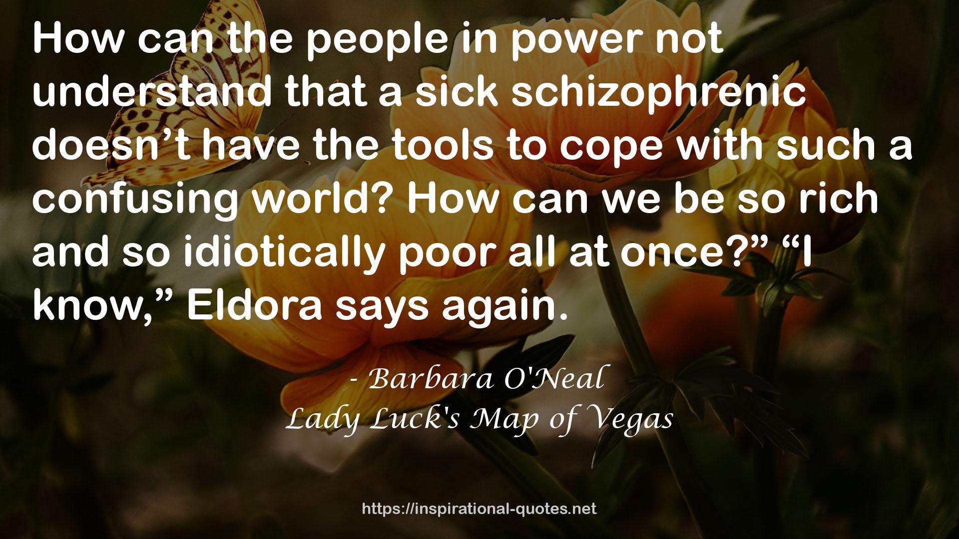 Lady Luck's Map of Vegas QUOTES