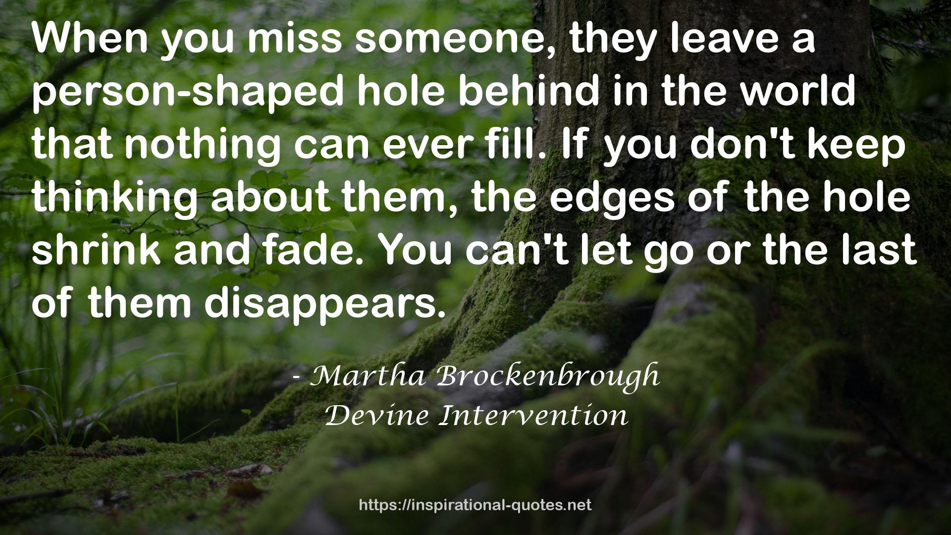 Devine Intervention QUOTES