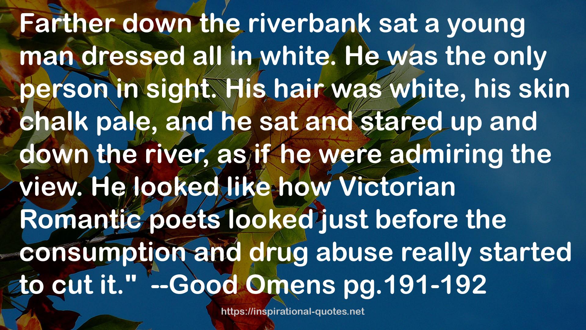 the riverbank  QUOTES