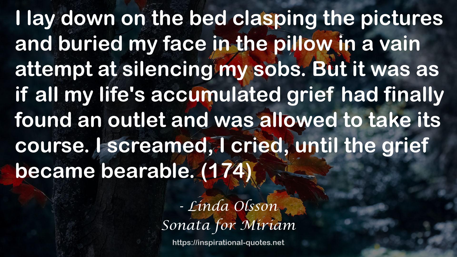 Sonata for Miriam QUOTES