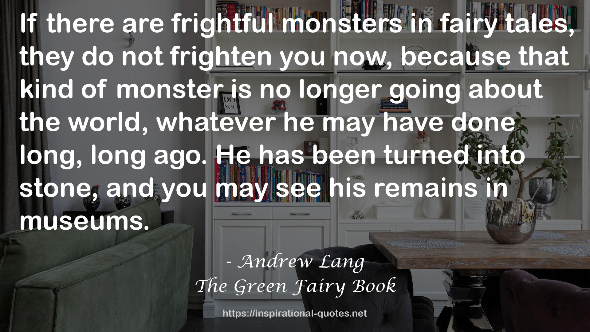 The Green Fairy Book QUOTES