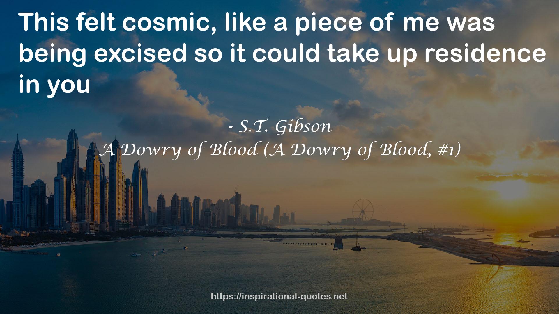 A Dowry of Blood (A Dowry of Blood, #1) QUOTES