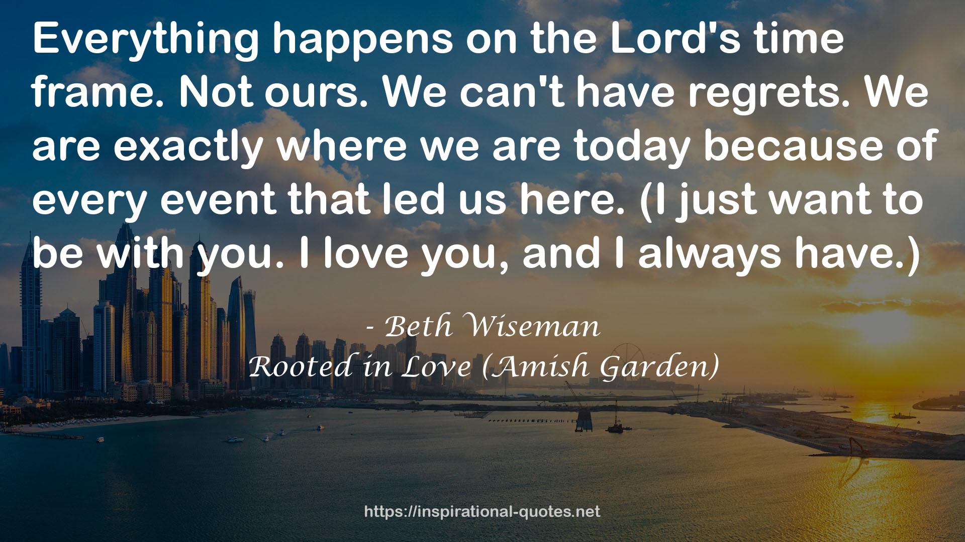 Rooted in Love (Amish Garden) QUOTES