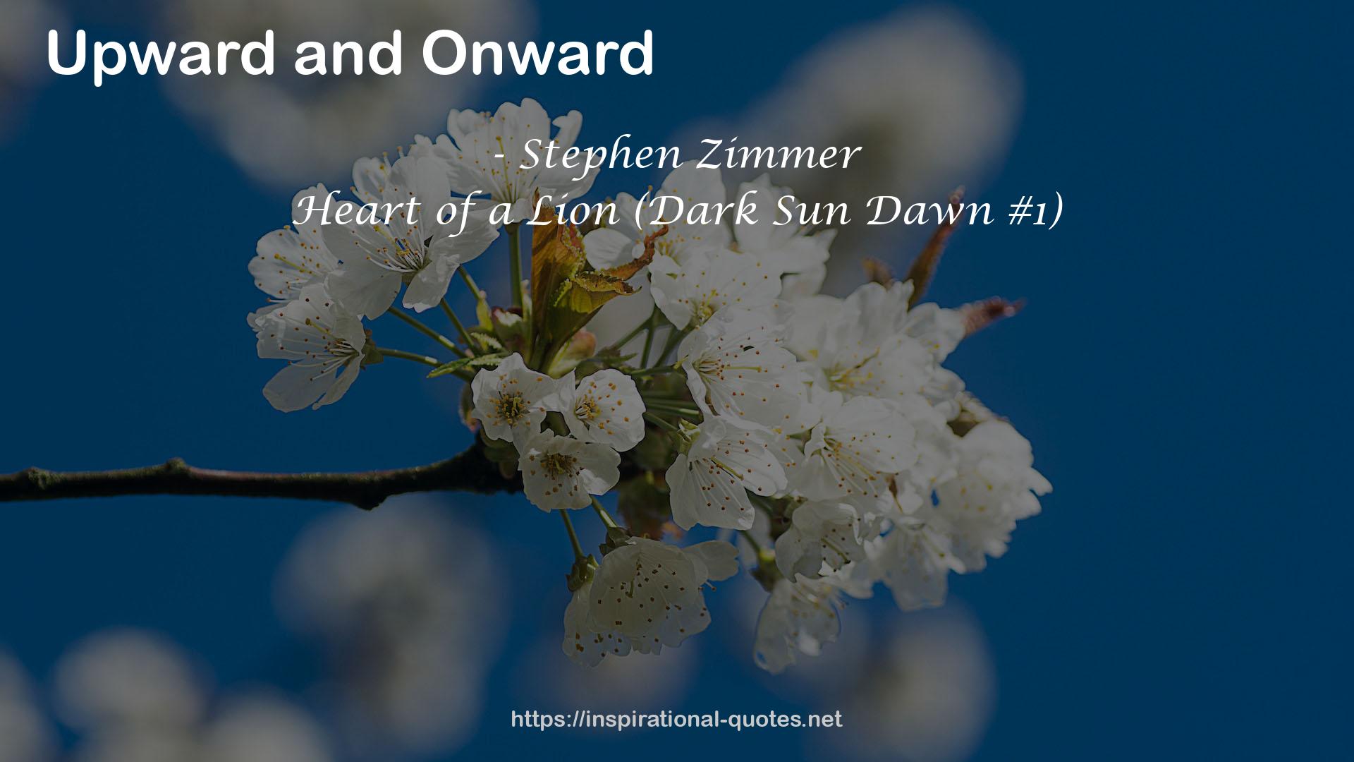 Stephen Zimmer QUOTES