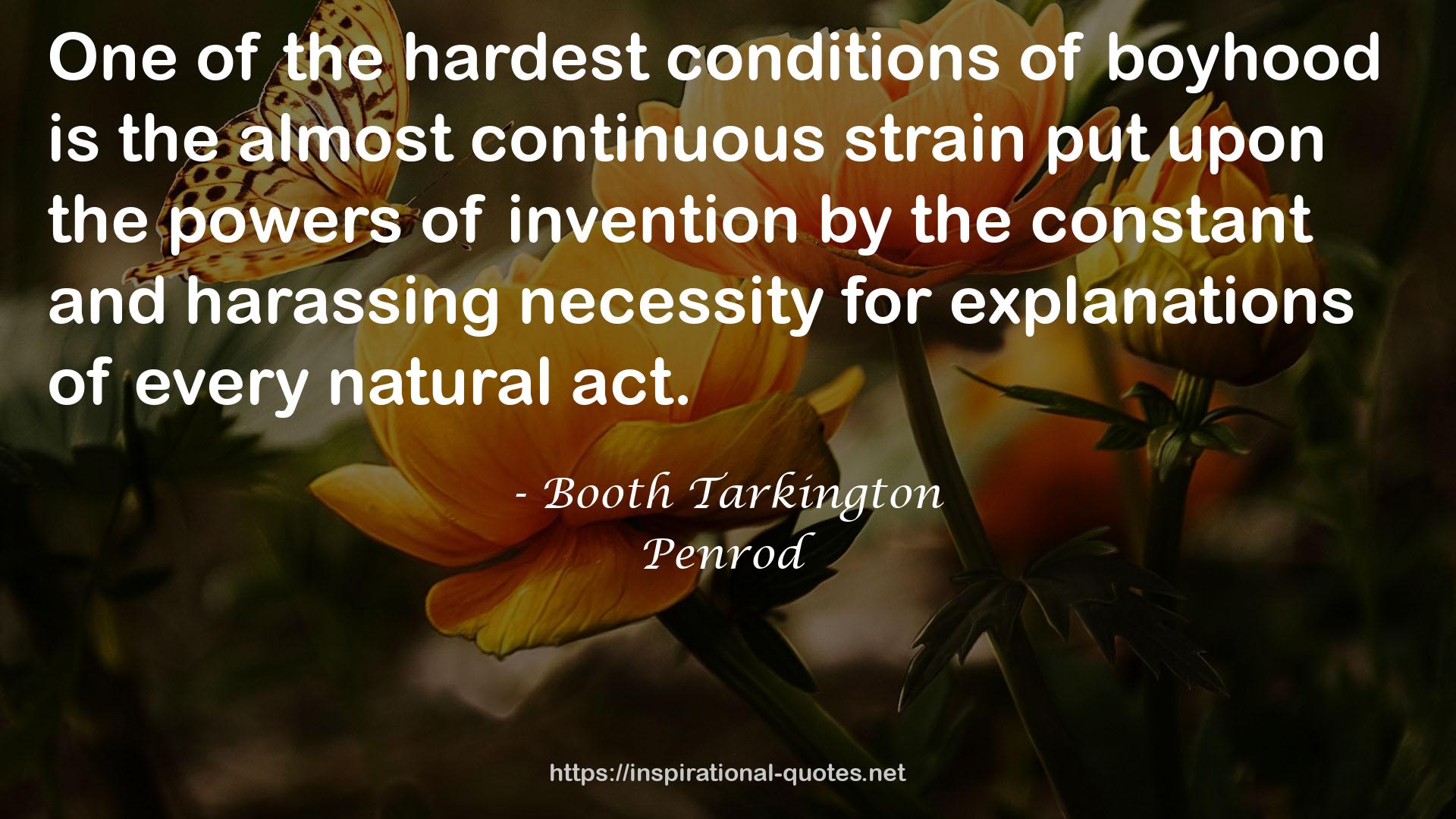 Booth Tarkington QUOTES