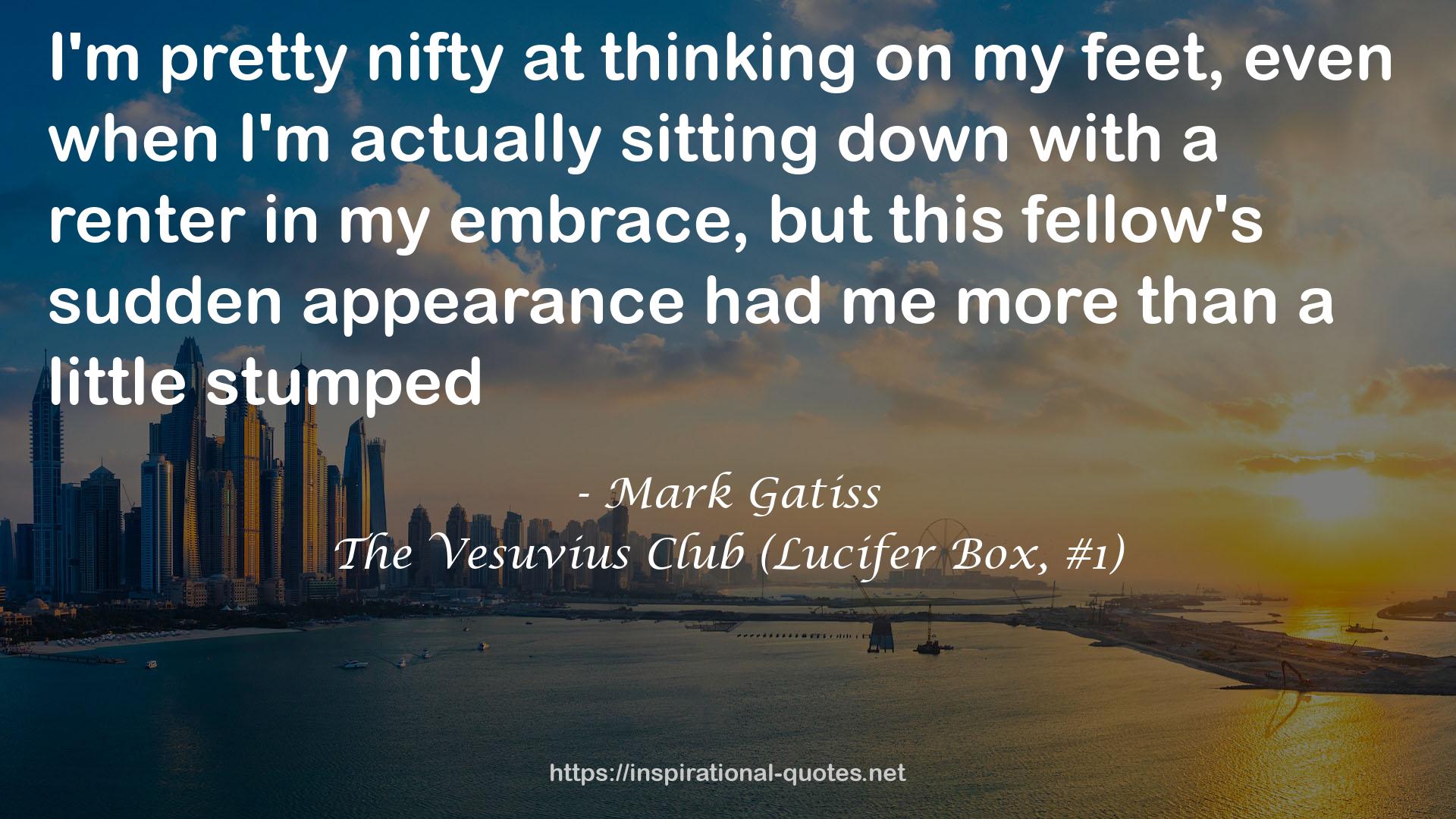 Mark Gatiss QUOTES