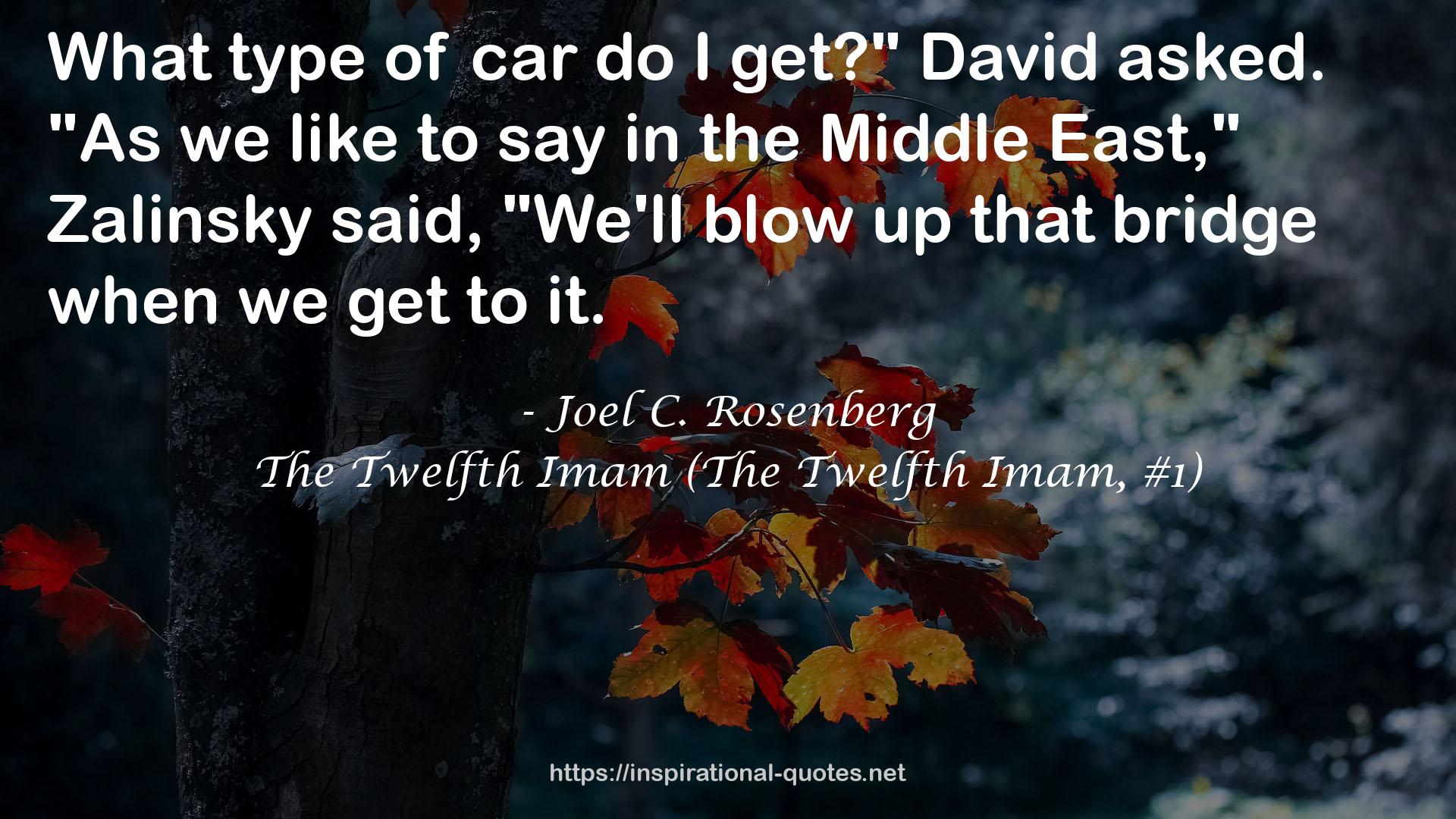 The Twelfth Imam (The Twelfth Imam, #1) QUOTES