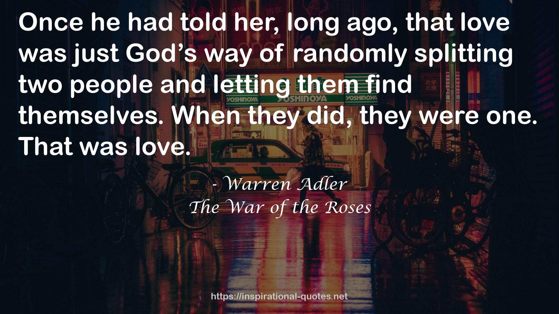 The War of the Roses QUOTES