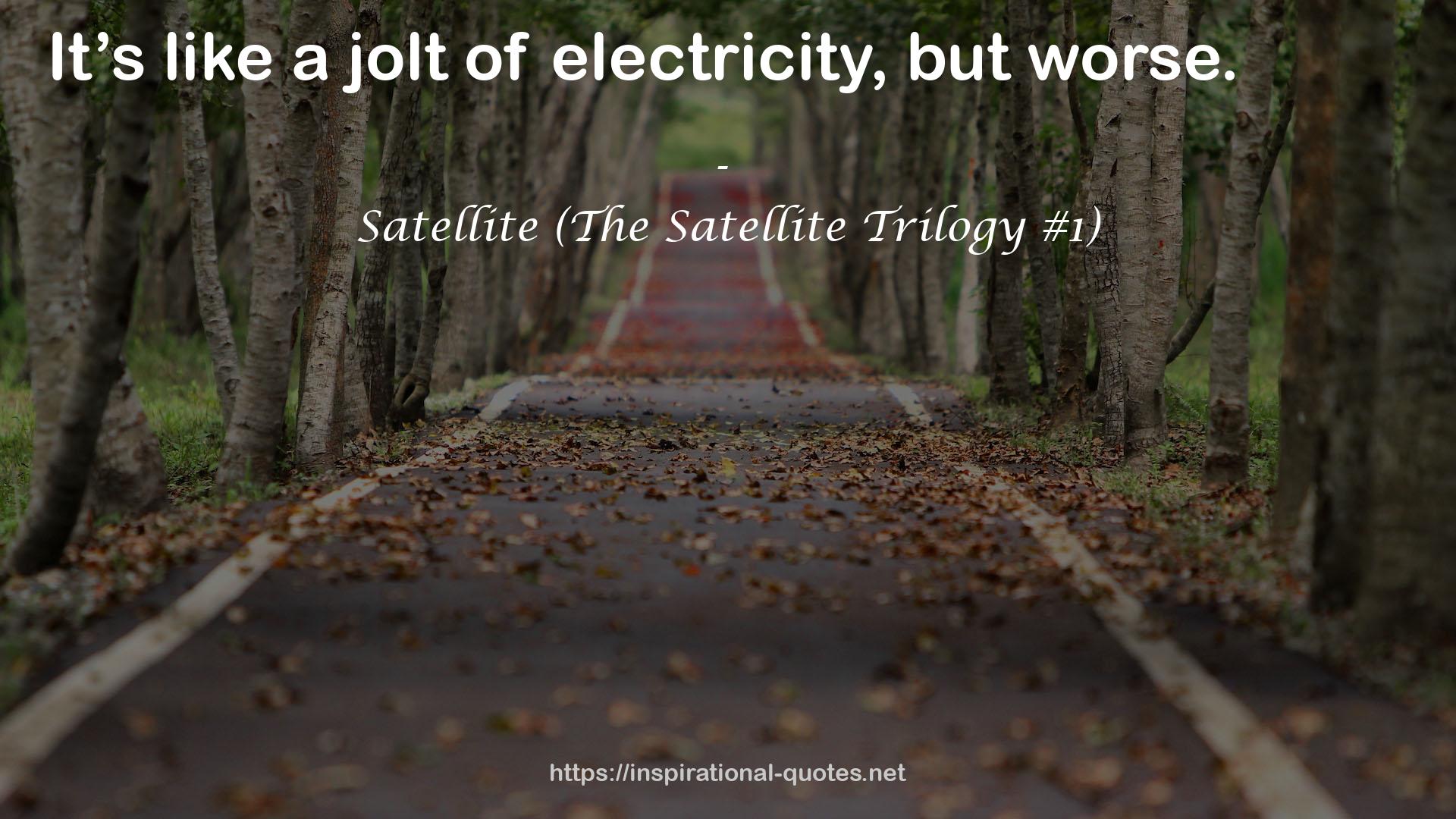 Satellite (The Satellite Trilogy #1) QUOTES