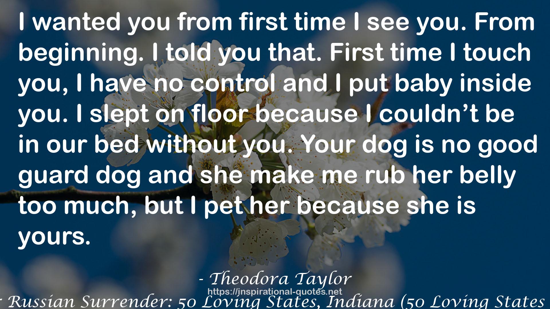 Her Russian Surrender: 50 Loving States, Indiana (50 Loving States #10) QUOTES