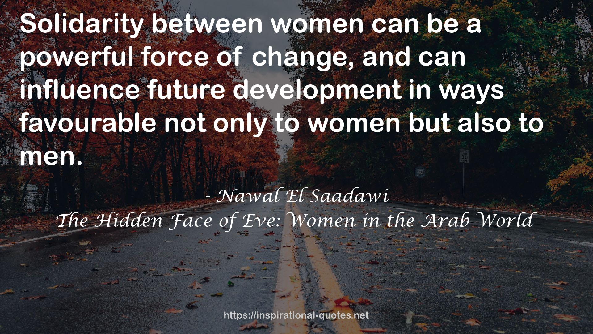 The Hidden Face of Eve: Women in the Arab World QUOTES