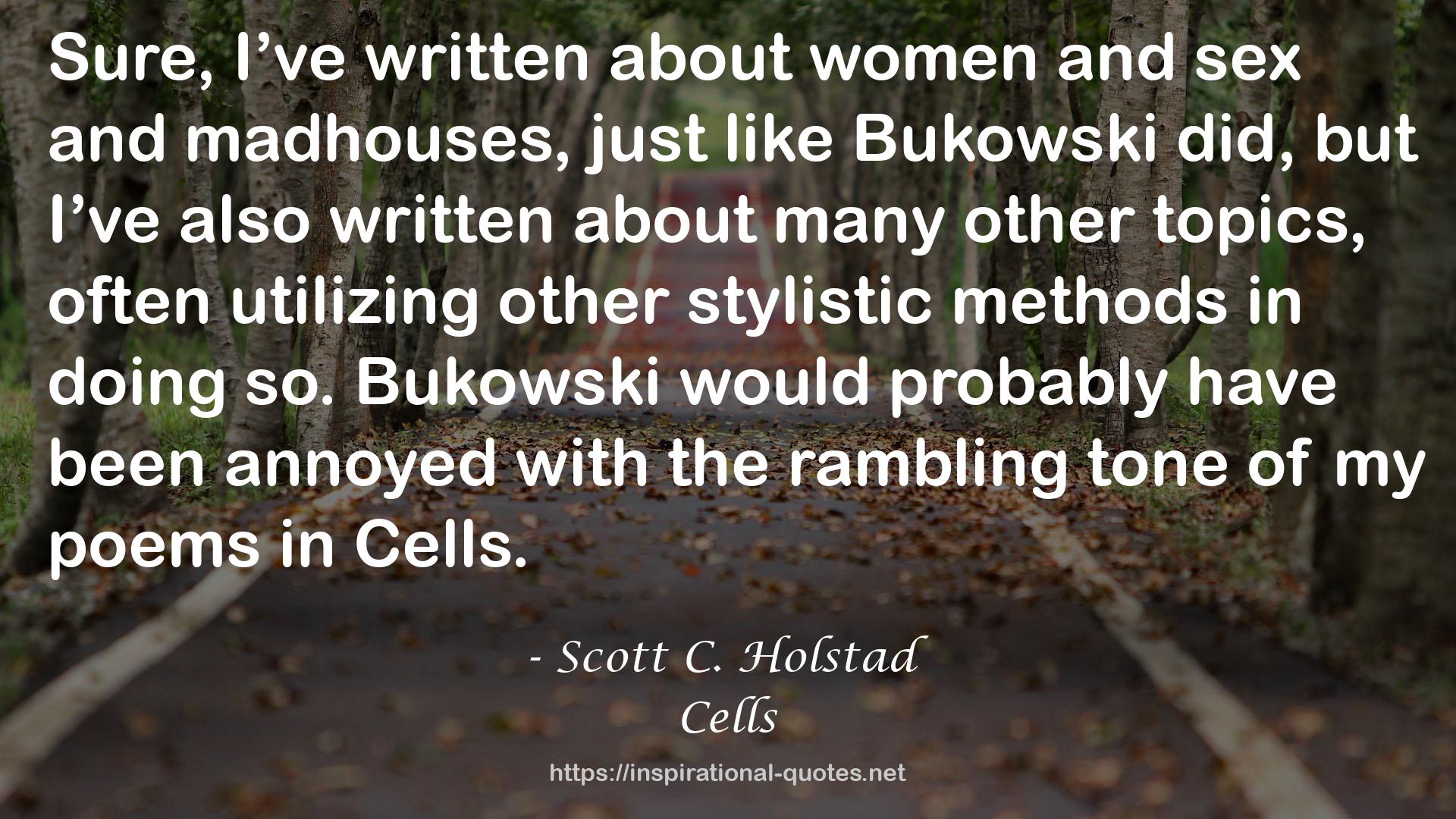 Cells QUOTES