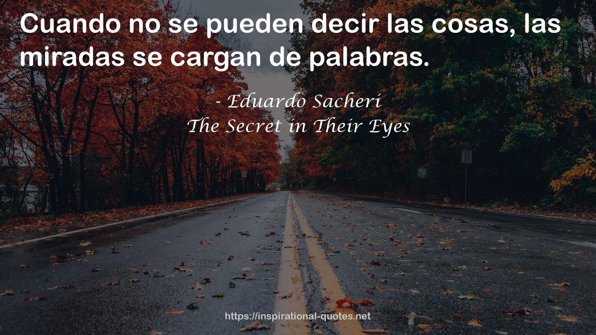 The Secret in Their Eyes QUOTES