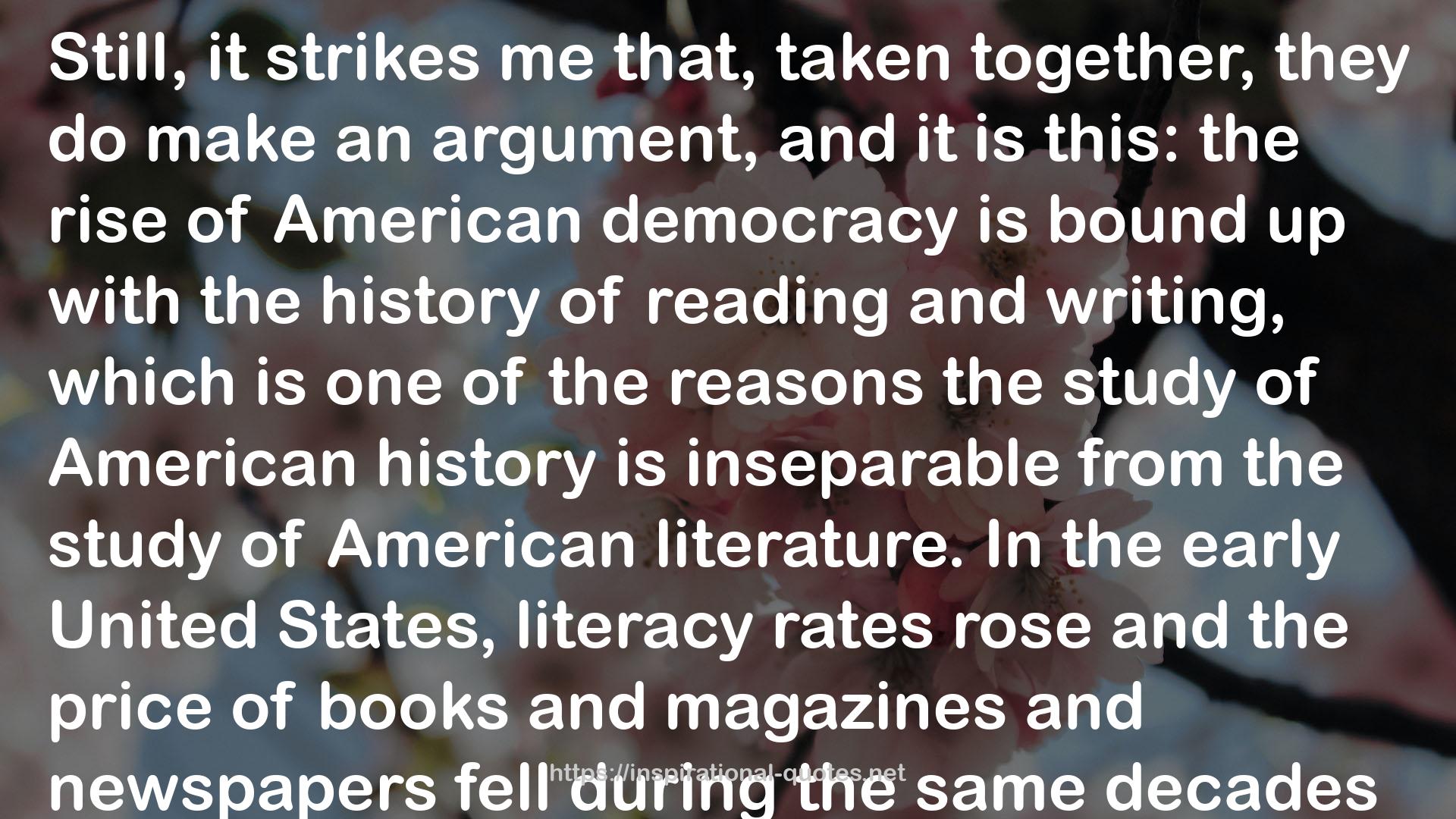 The Story of America: Essays on Origins QUOTES