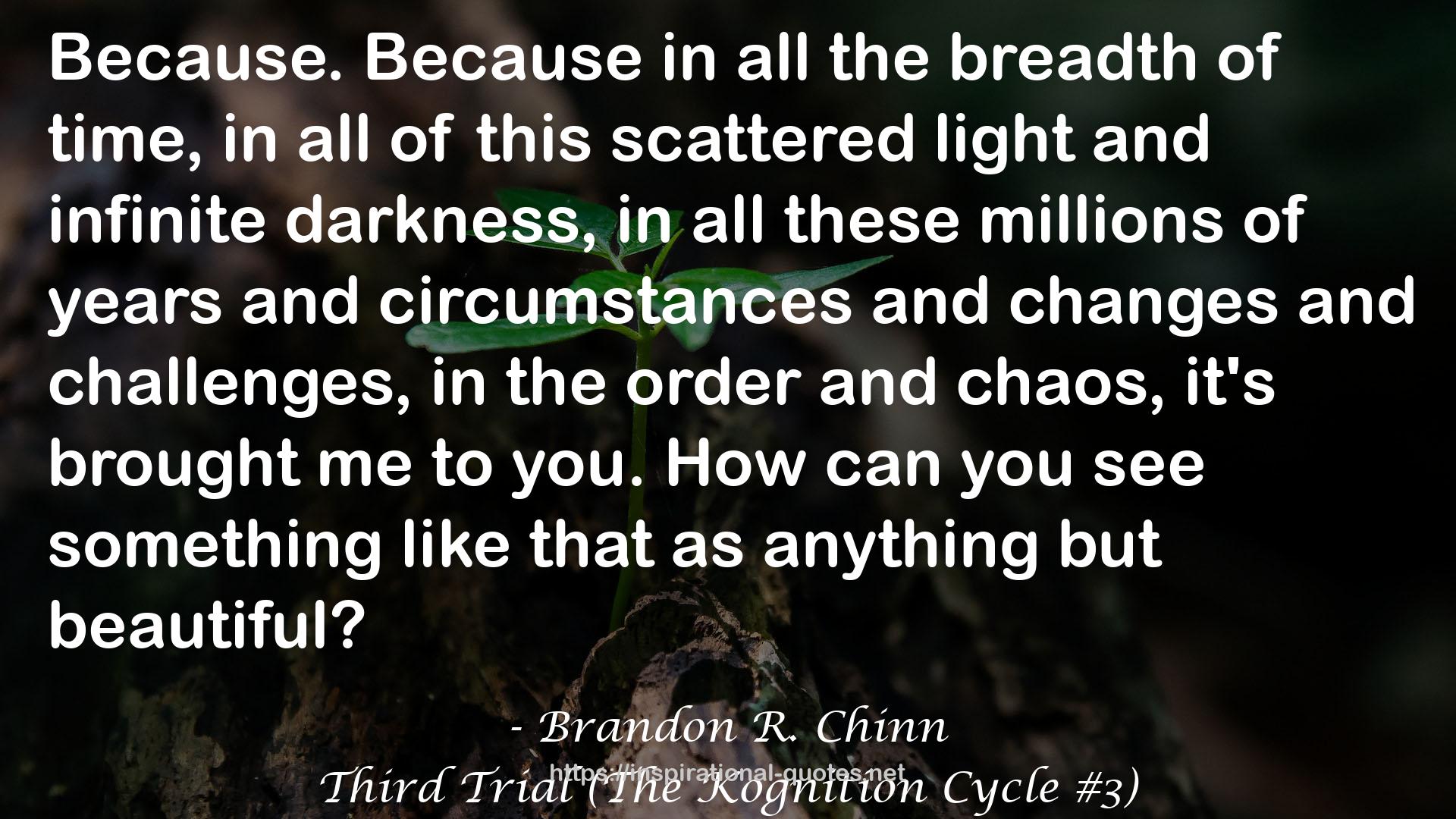 Third Trial (The Kognition Cycle #3) QUOTES