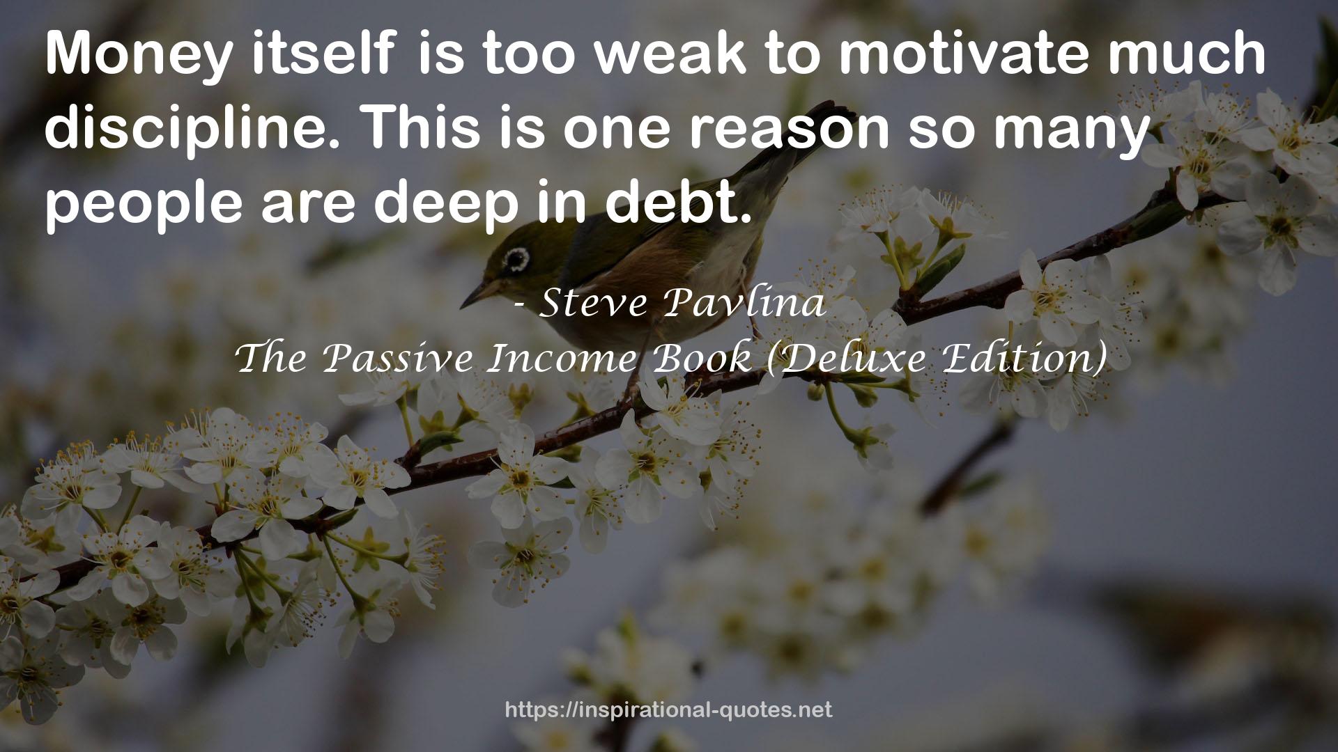 The Passive Income Book (Deluxe Edition) QUOTES