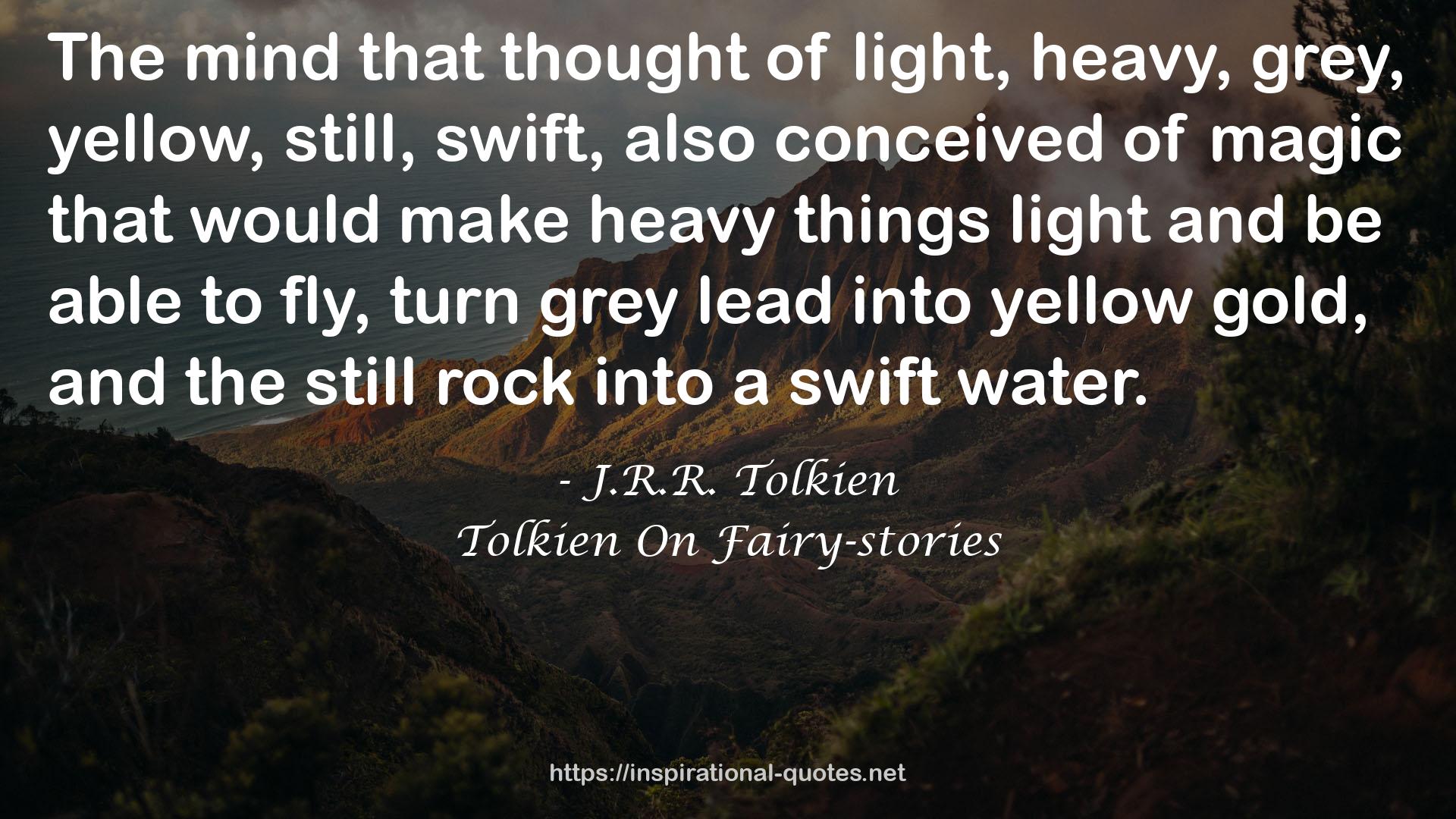 J.R.R. Tolkien QUOTES