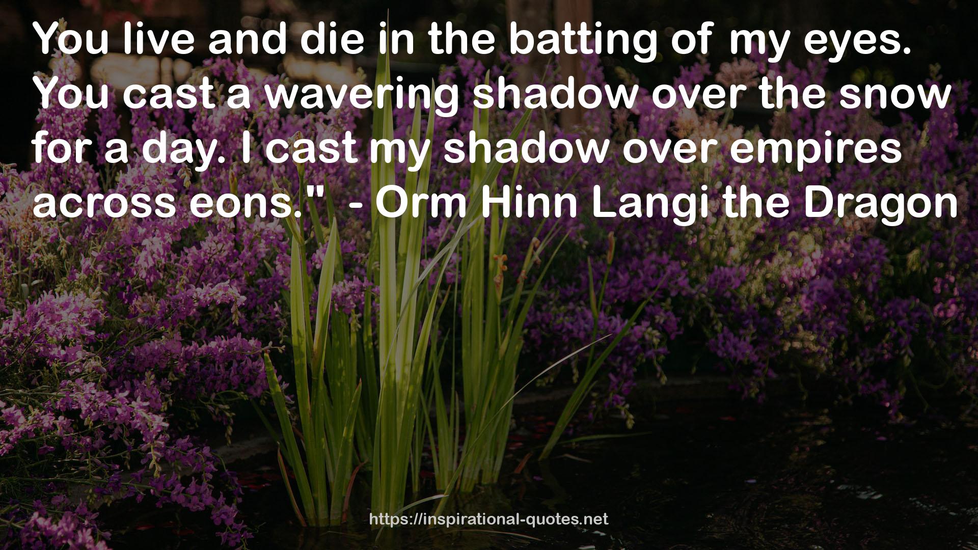 orm  QUOTES