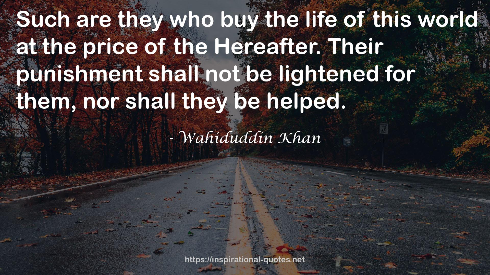 Wahiduddin Khan QUOTES