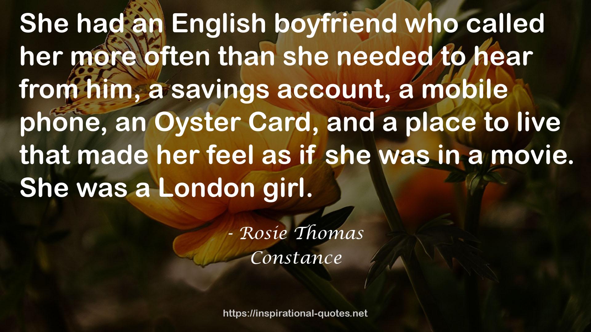 Constance QUOTES