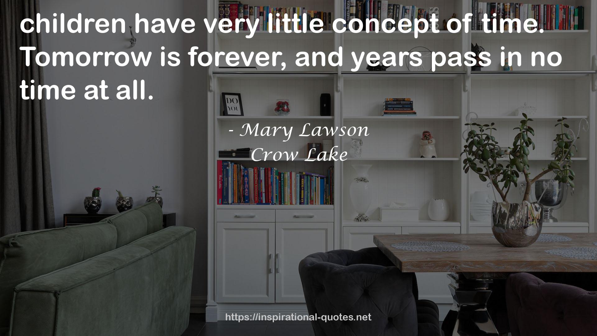 Mary Lawson QUOTES