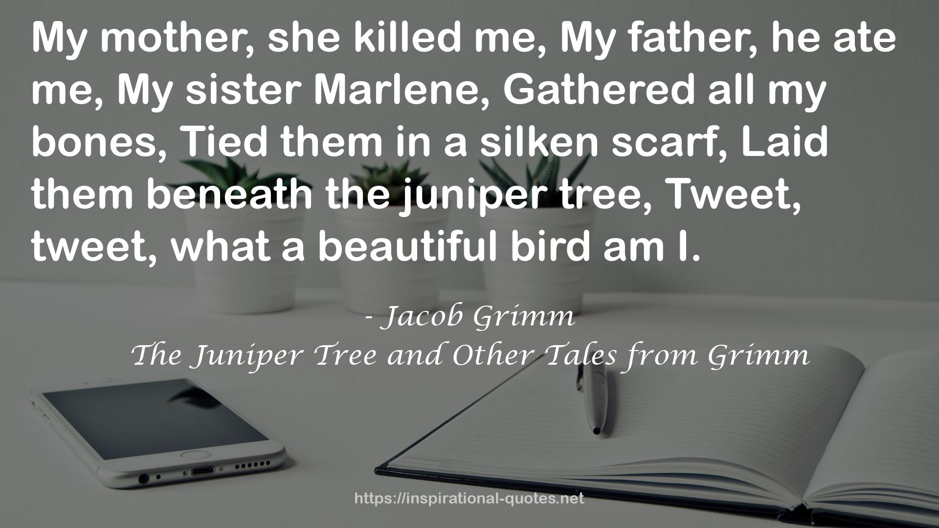 The Juniper Tree and Other Tales from Grimm QUOTES