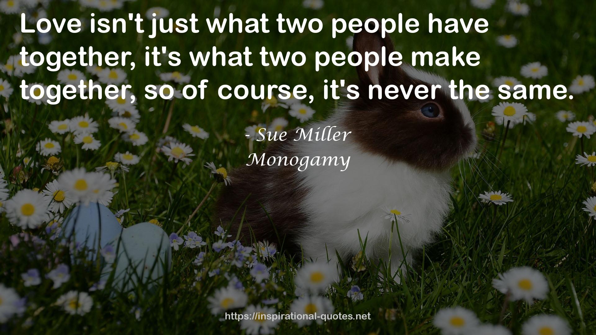 Monogamy QUOTES