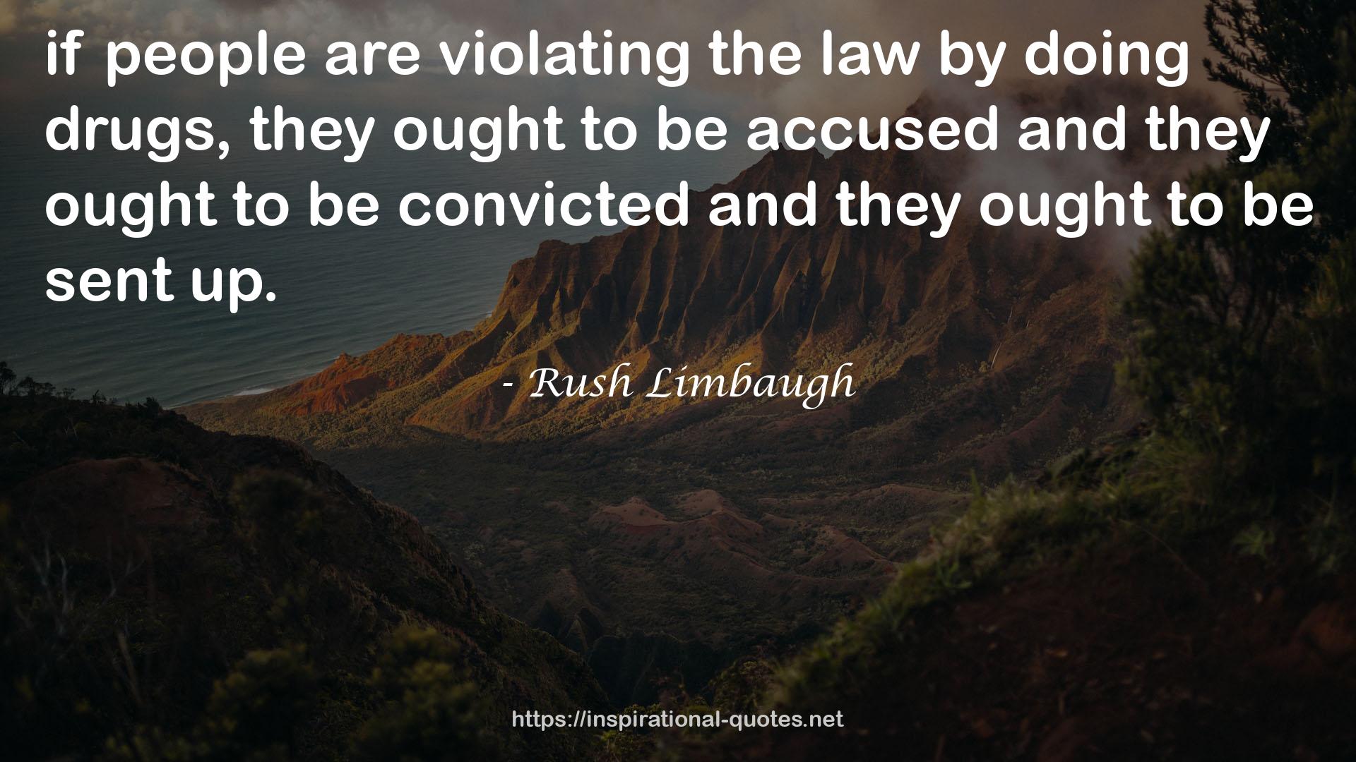 Rush Limbaugh QUOTES