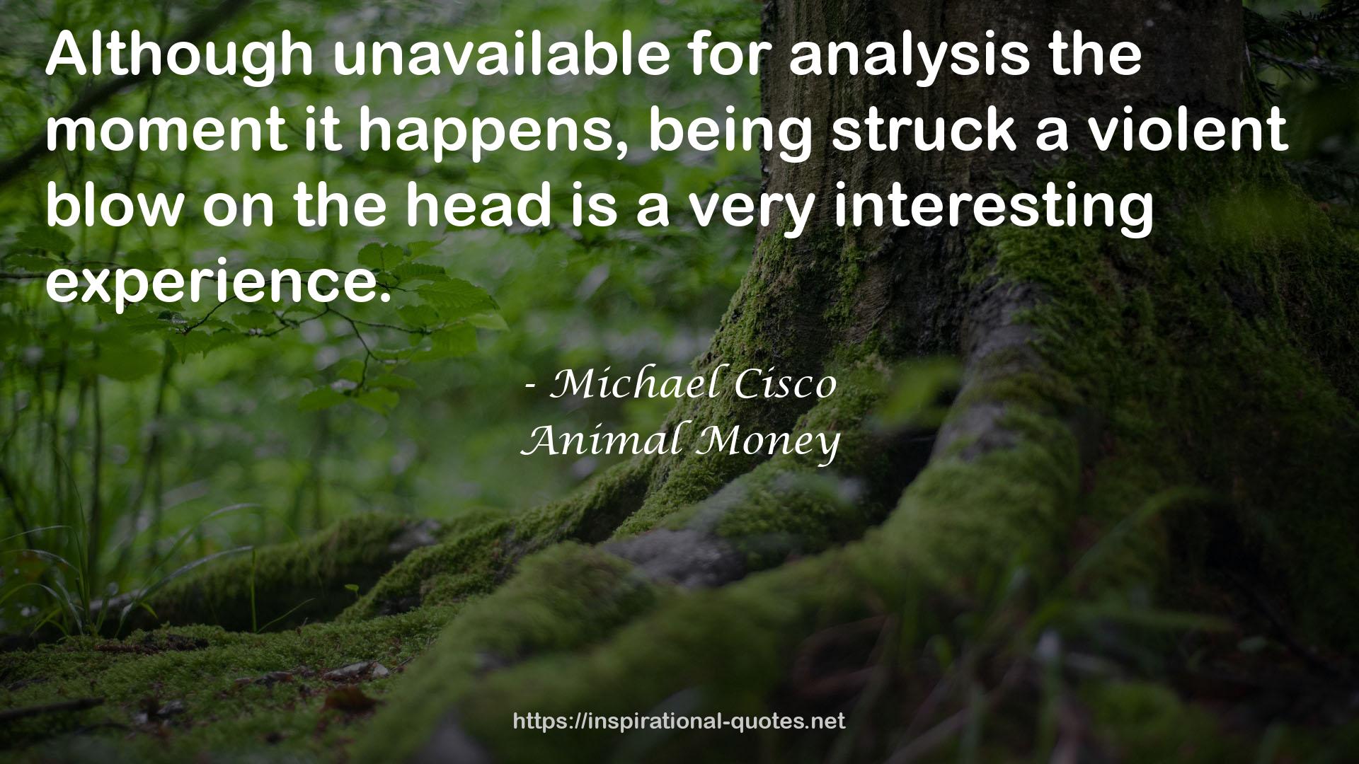 Animal Money QUOTES